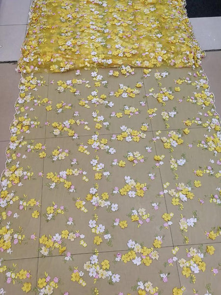 Daffodil Lace Fabric