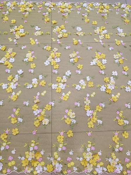Daffodil Lace Fabric