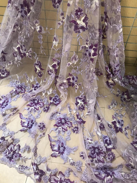 Jardin Beaded Fabric
