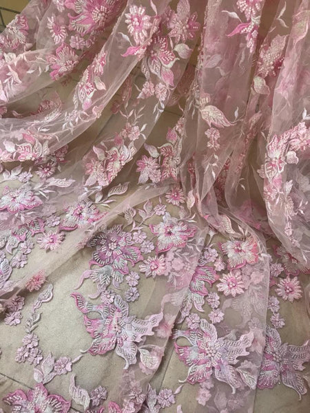 Jardin Beaded Fabric