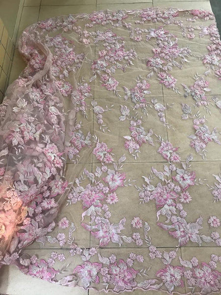Jardin Beaded Fabric
