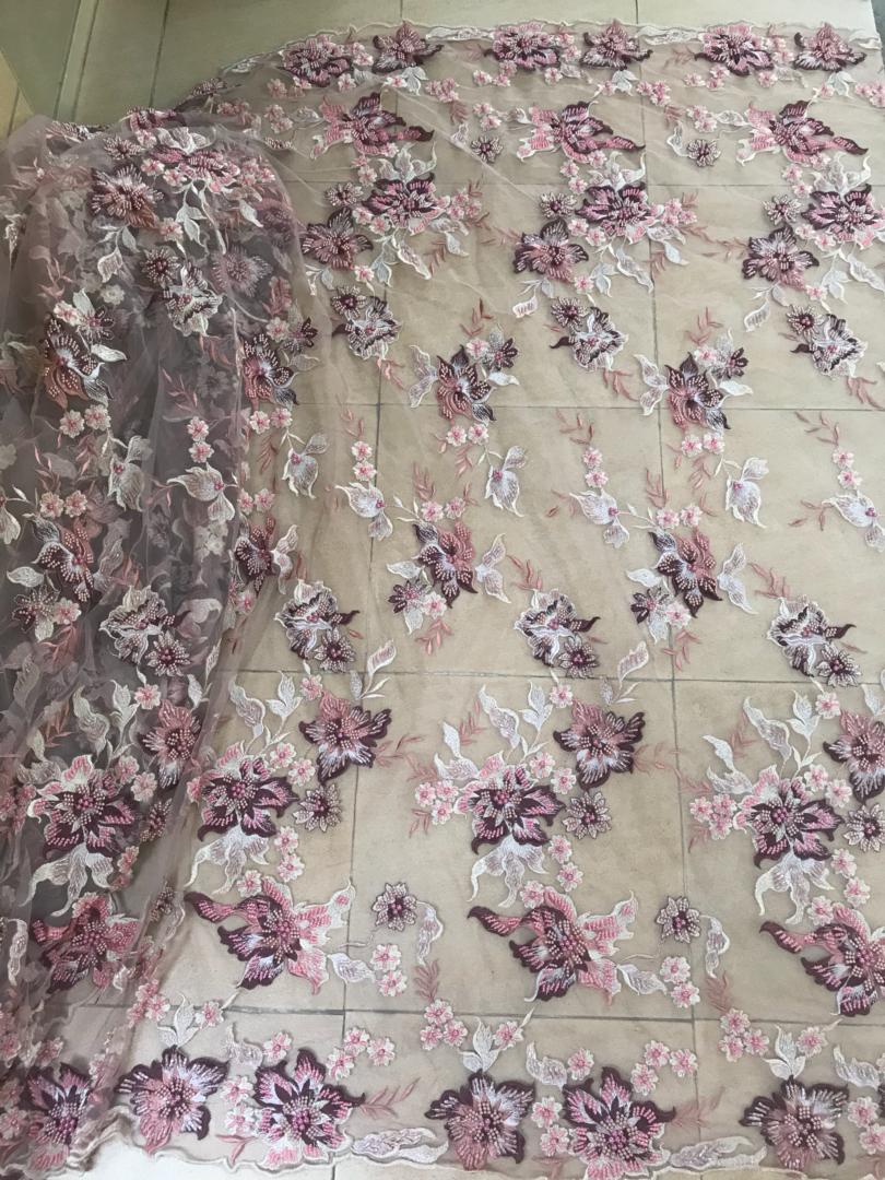 Jardin Beaded Fabric