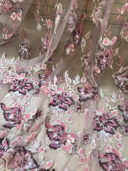 Jardin Beaded Fabric