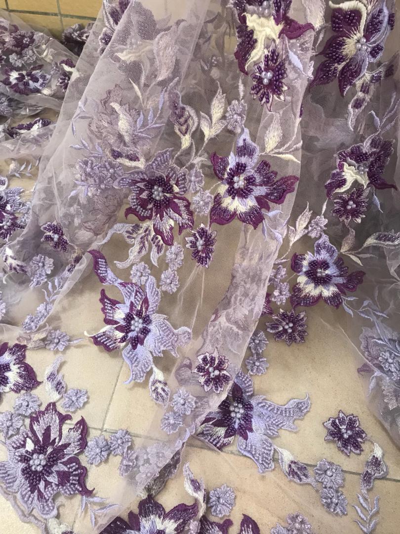 Jardin Beaded Fabric