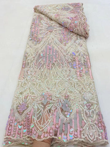 Sage Sequin Fabric