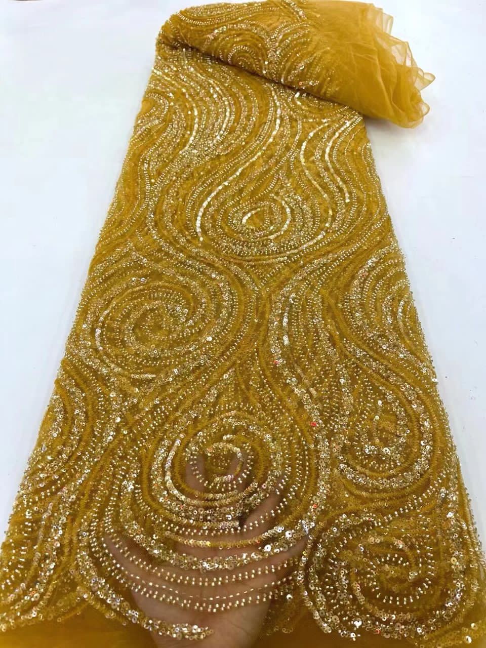 Whirlpool Sequin Fabric