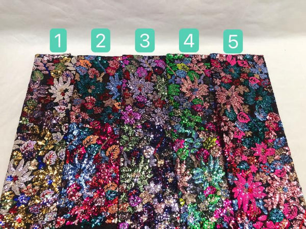 Plata Sequin fabric