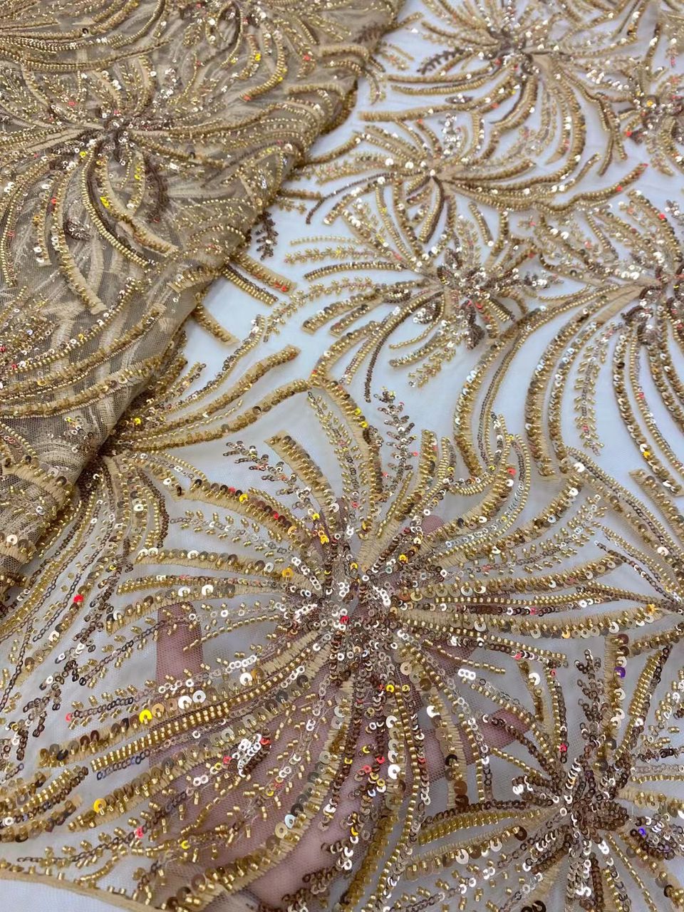 Spira Sequin Fabric