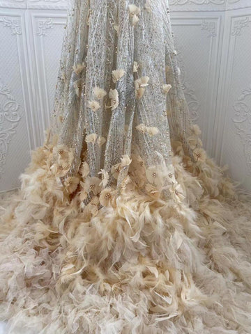 Portia lace fabric