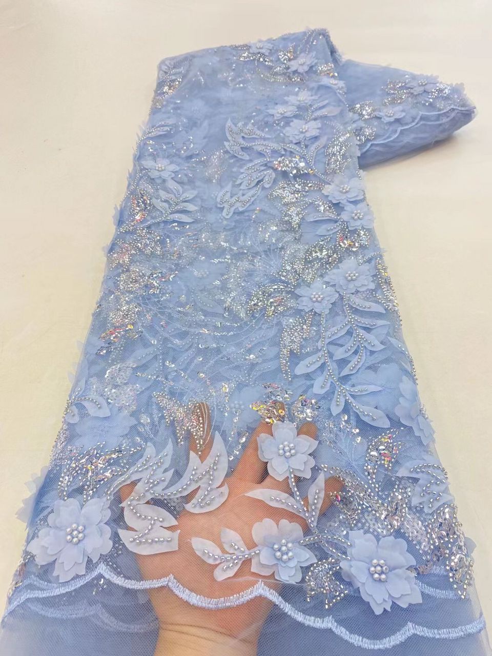 Storm Lace Fabric