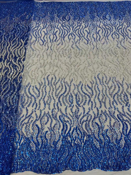 Runic Sequin Fabric