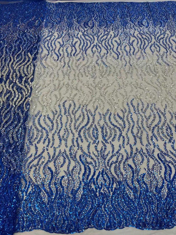 Runic Sequin Fabric