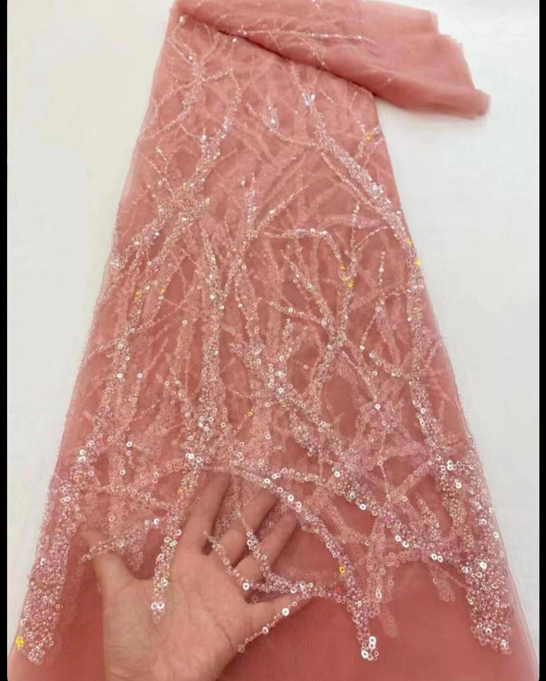Bolt Sequin Fabric