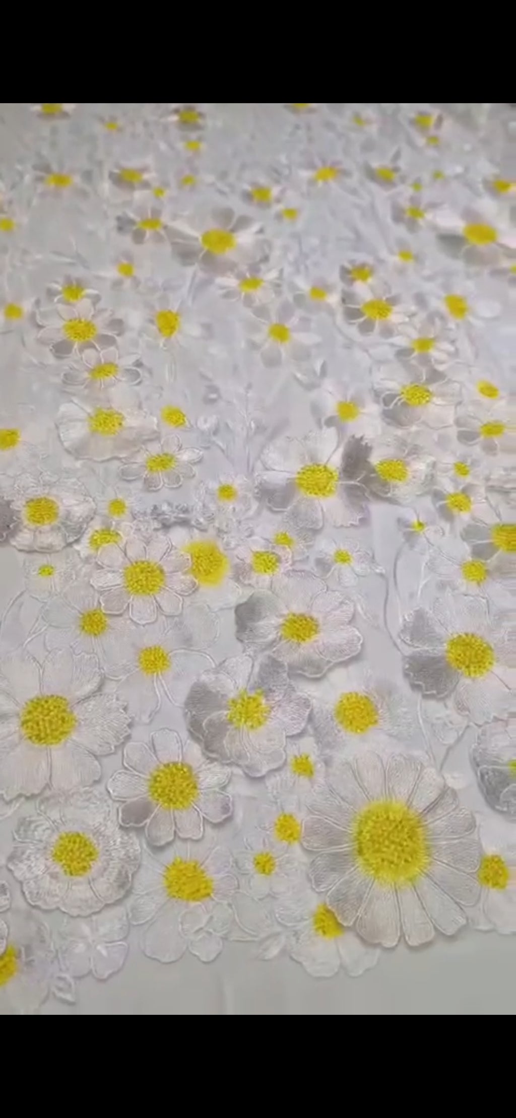 Carnation lace fabric
