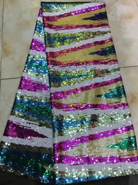 Java Sequin Fabric ( ocean)