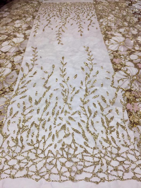 Isabel Glitter Fabric