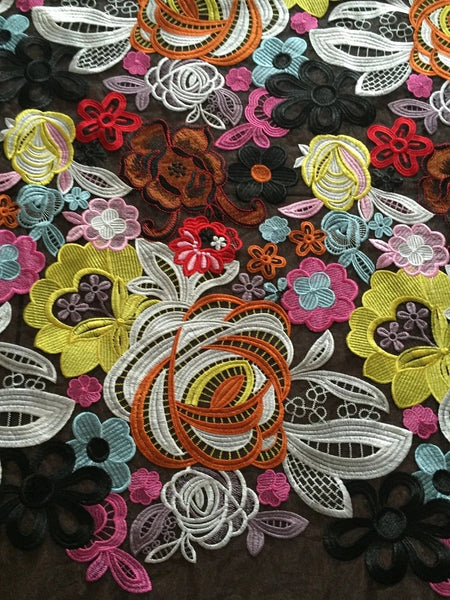Paradise Flower Lace Fabric