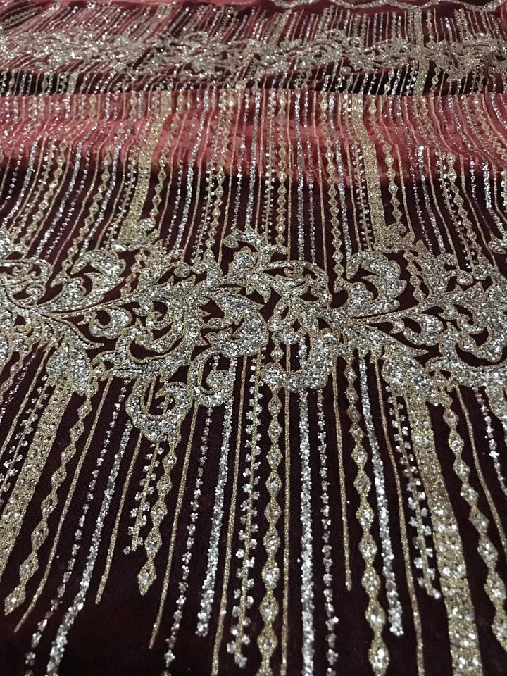 Melanie Glitter Fabric