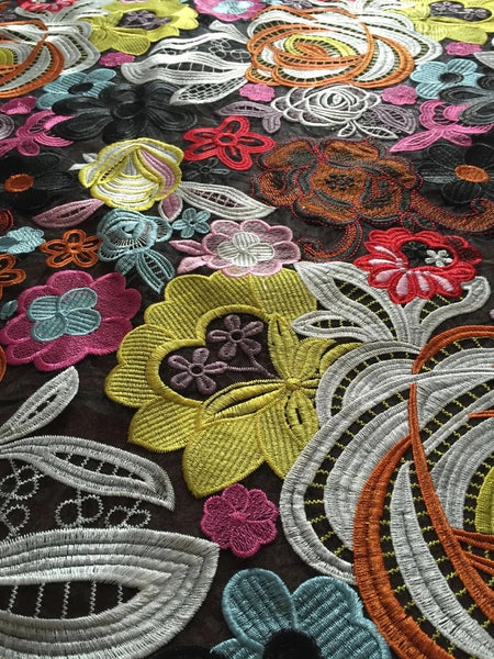 Paradise Flower Lace Fabric