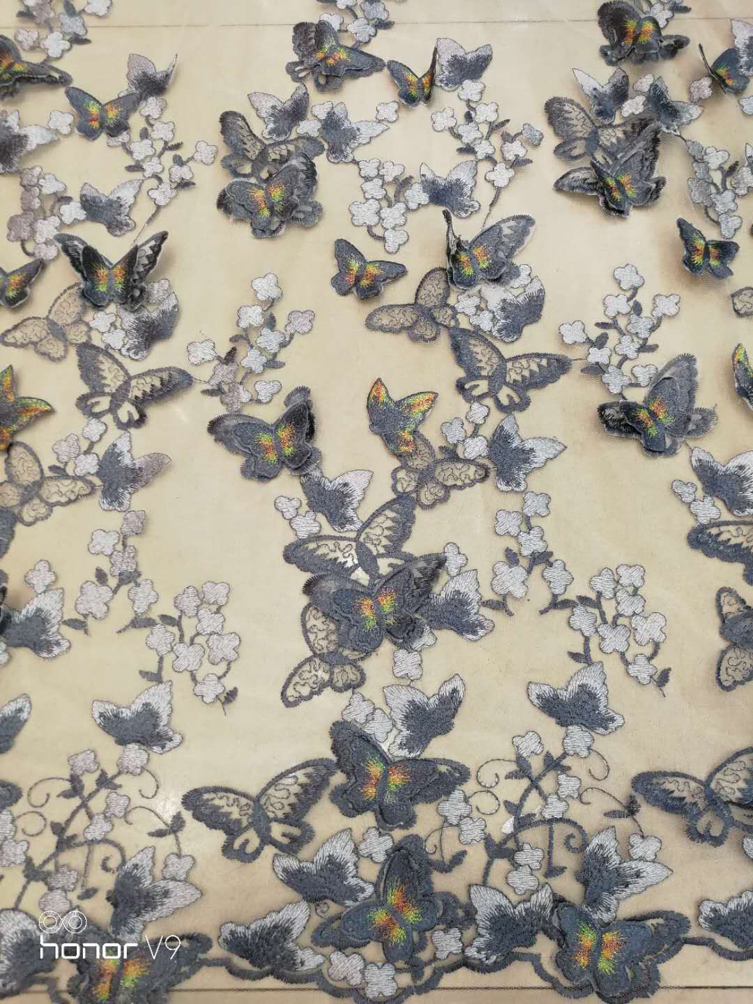 Jora Butterfly lace  fabric