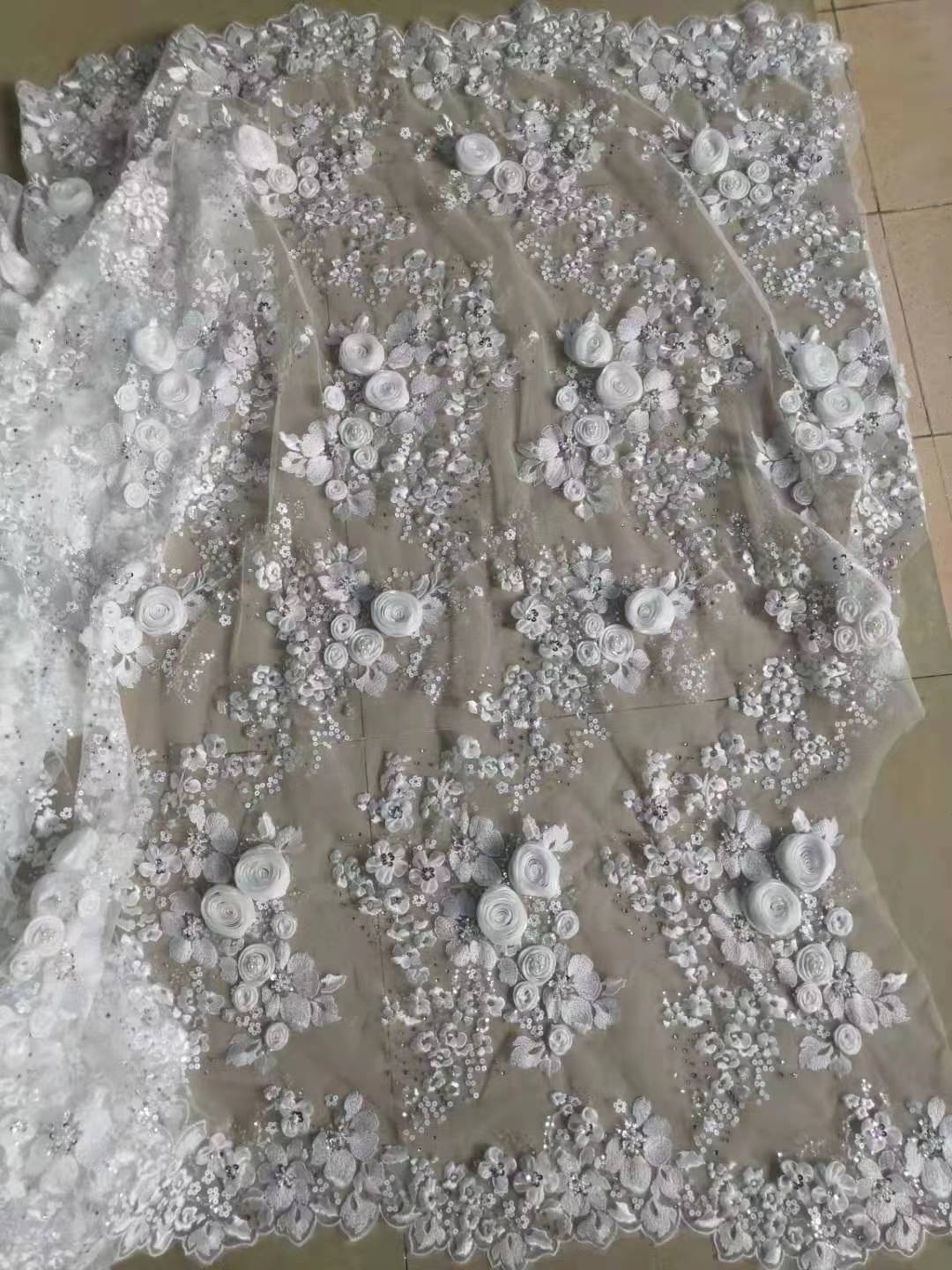 Eden Flower Lace Fabric