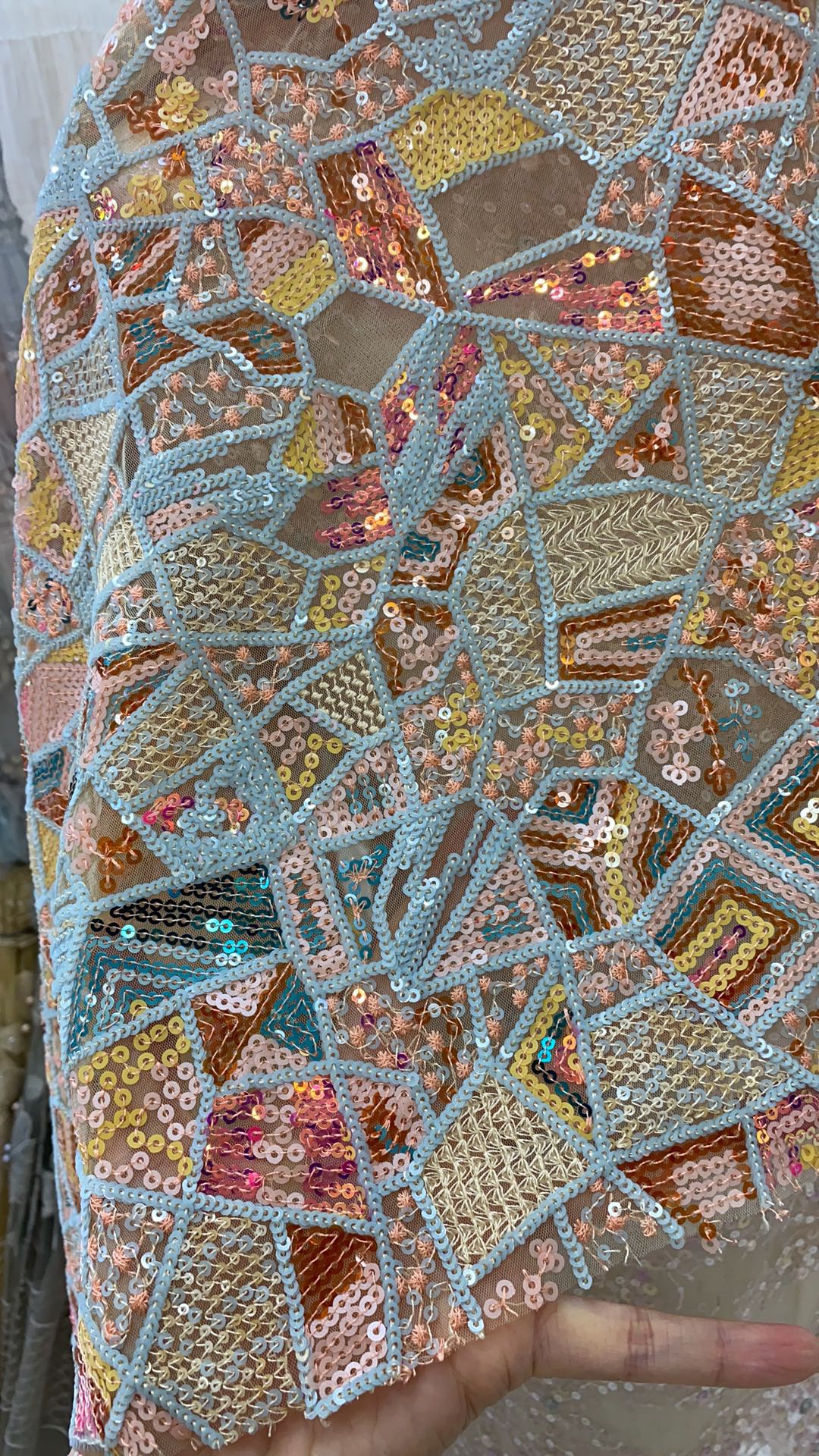 Matisse sequin fabric