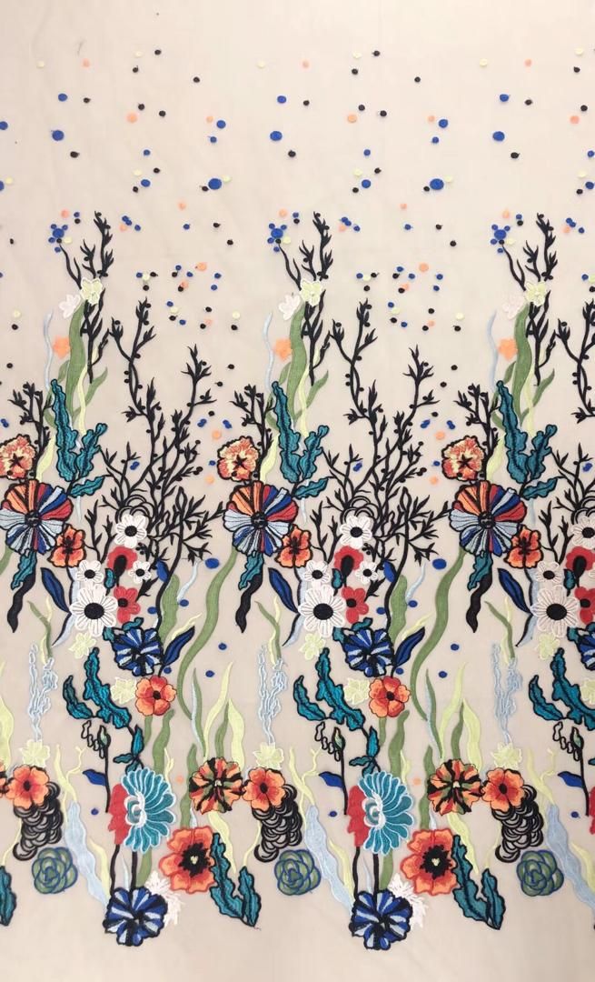 Flan Lace Fabric