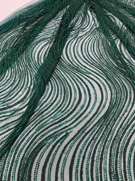 River Glitter Fabric