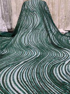 River Glitter Fabric