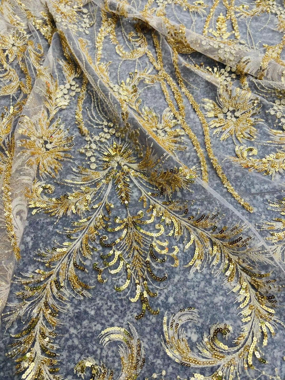Gravi sequin fabric
