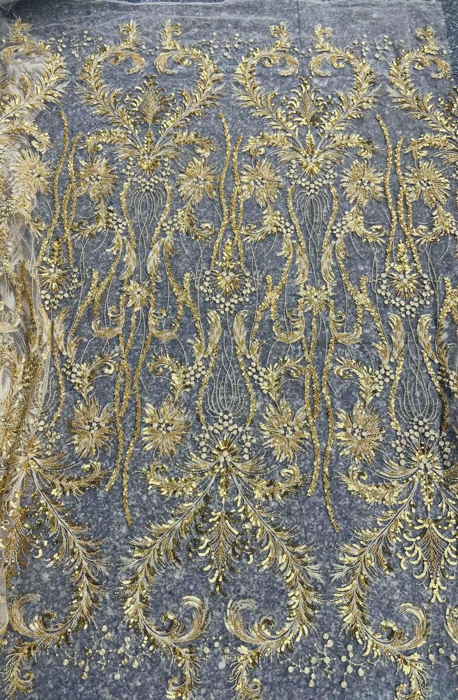 Gravi sequin fabric