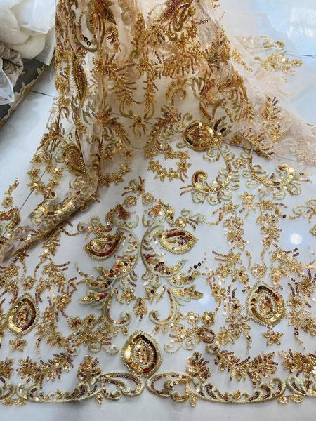 Zexene Sequin  Fabric