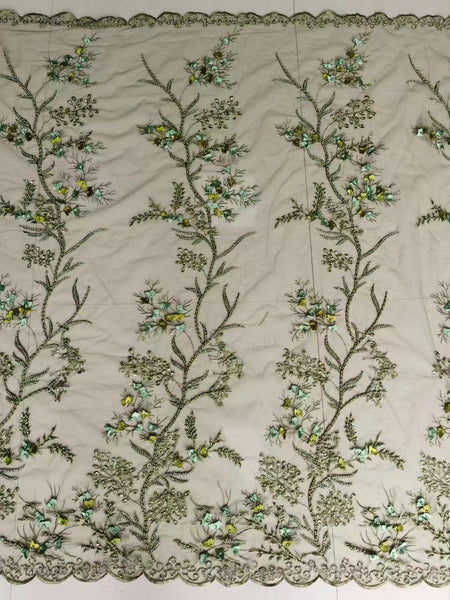 Melange Lace Fabric