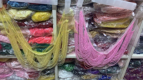 Royal Beaded tubes